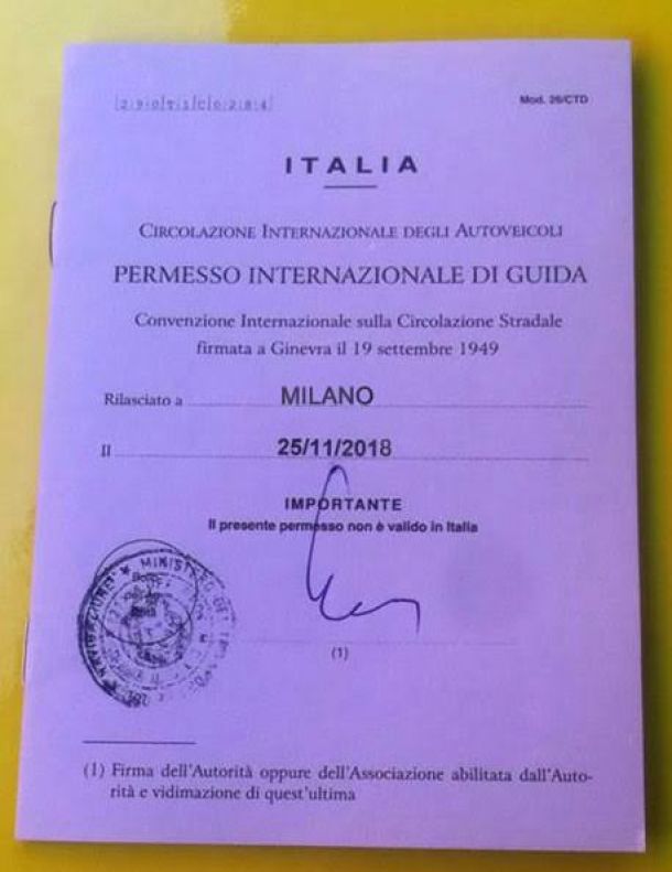 Patente Internazionale 